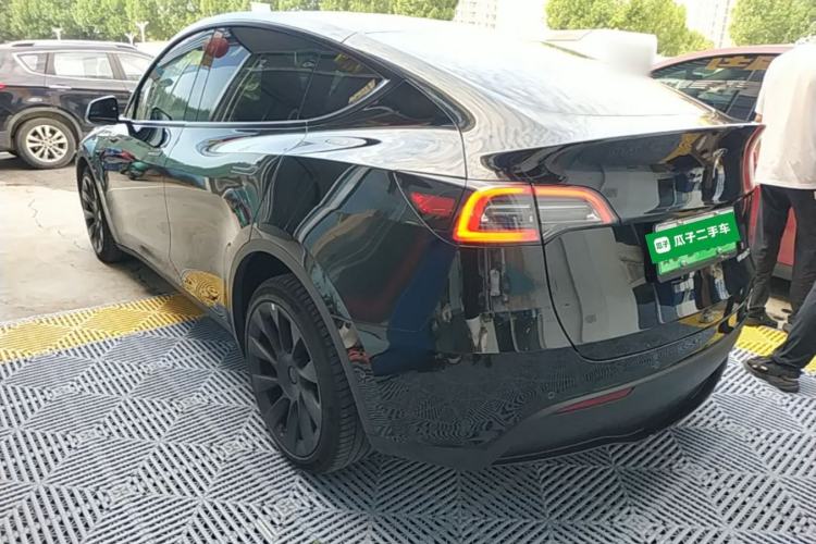 Used Tesla Model Y 2022 Revised Version Long-Range All-Wheel Drive Rear Left 45 Deg