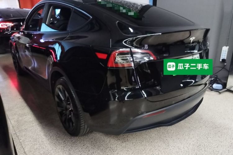 Used Tesla Model Y 2022 Revised Version Long-Range All-Wheel Drive Rear Left 45 Deg
