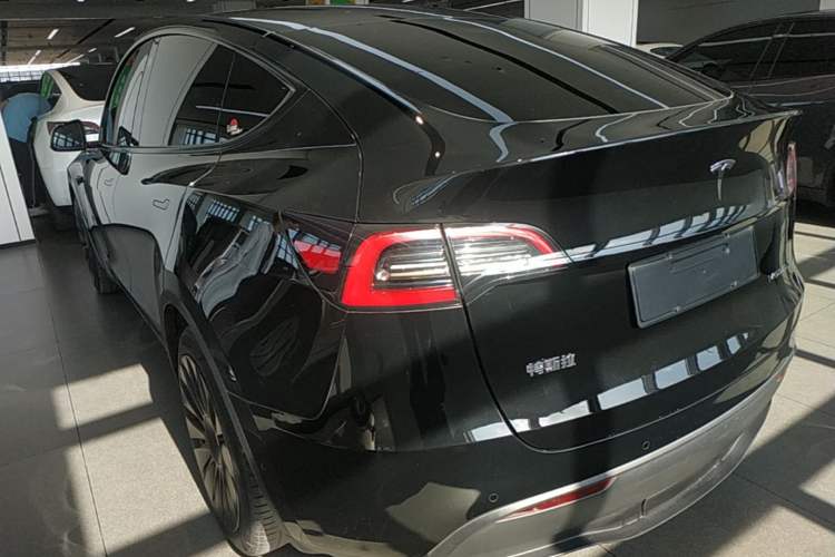 Used Tesla Model Y 2022 Revised Version Rear-Wheel Drive Rear Left 45 Deg