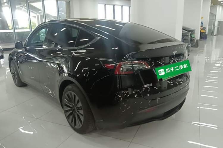 Used Tesla Model Y 2022 Revised Version Rear-Wheel Drive Rear Left 45 Deg