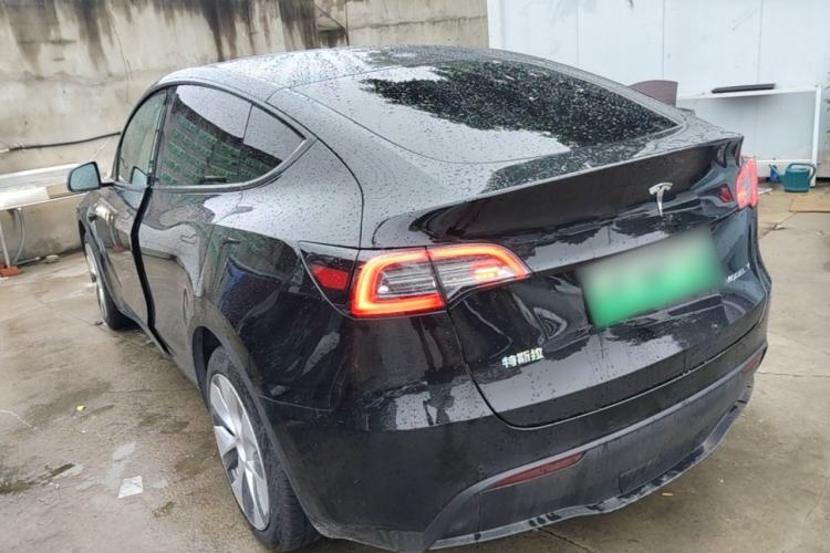 Used Tesla Model Y 2022 Revised Version Rear-Wheel Drive Rear Left 45 Deg