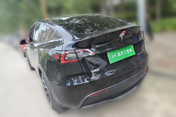 Used Tesla Model Y 2022 Revised Version Rear-Wheel Drive Rear Left 45 Deg
