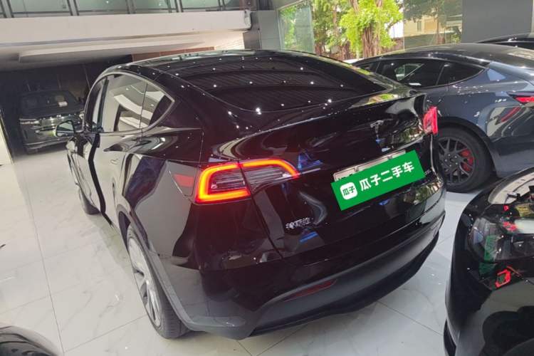 Used Tesla Model Y 2022 Revised Version Rear-Wheel Drive Rear Left 45 Deg