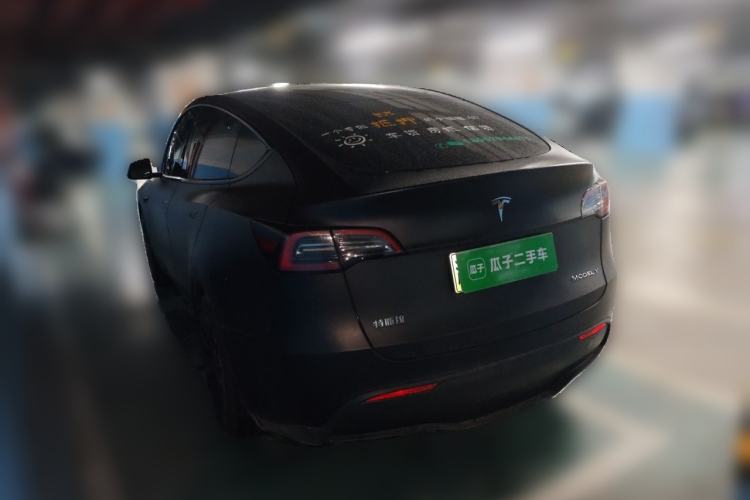Used Tesla Model Y 2022 Revised Version Rear-Wheel Drive Rear Left 45 Deg