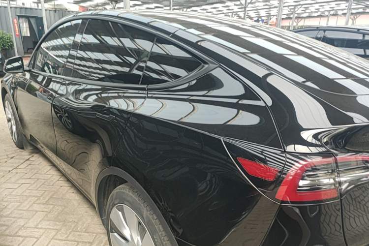 Used Tesla Model Y 2022 Revised Version Rear-Wheel Drive Rear Left 45 Deg