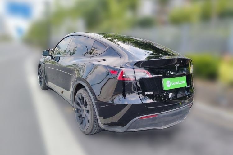 Used Tesla Model Y 2022 Revised Version Long-Range All-Wheel Drive Rear Left 45 Deg