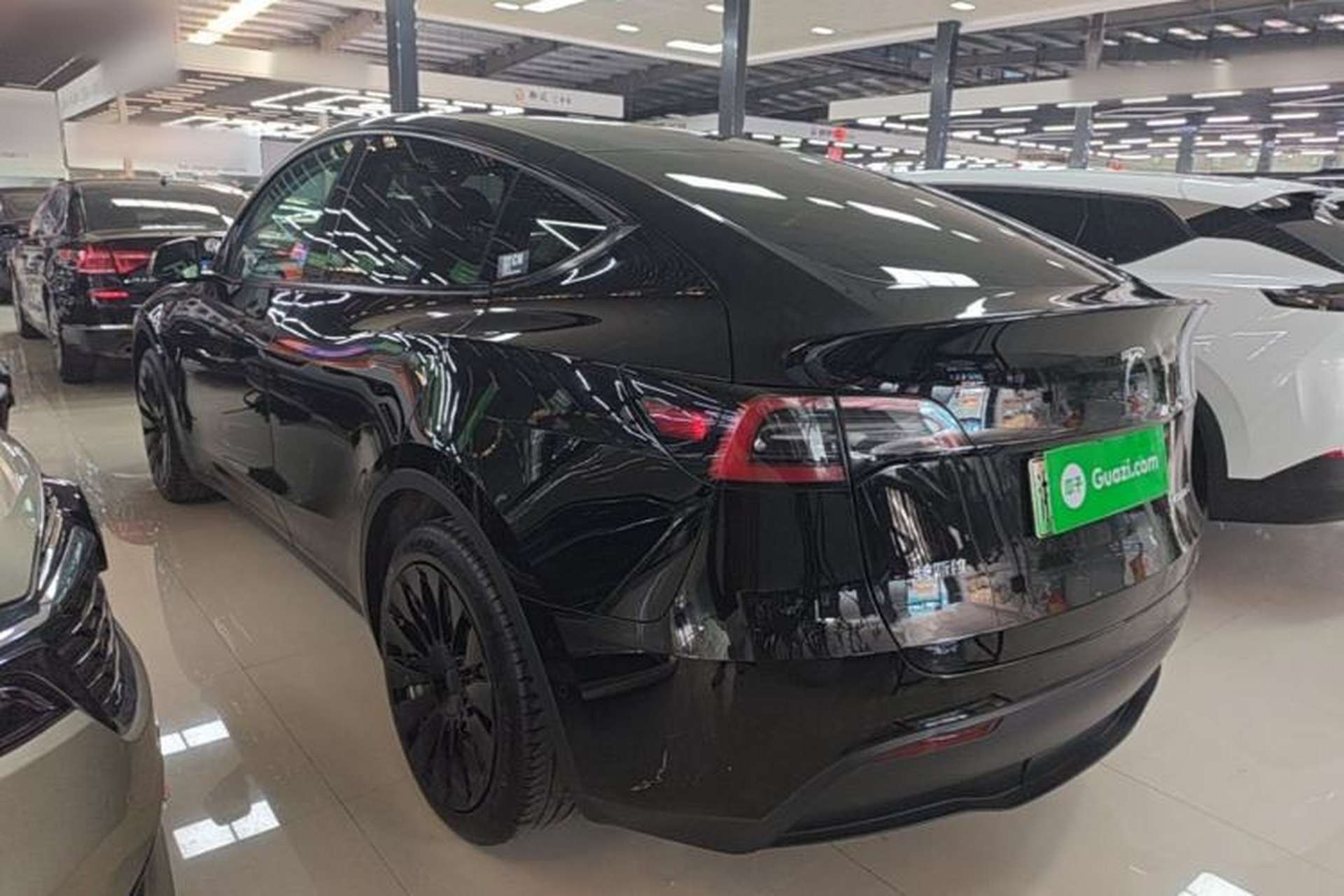 Used Tesla Model Y 2022 Revised Version Rear-Wheel Drive Rear Left 45 Deg