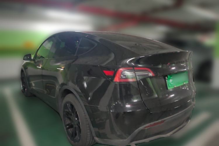 Used Tesla Model Y 2022 Long-Range All-Wheel-Drive Version Rear Left 45 Deg