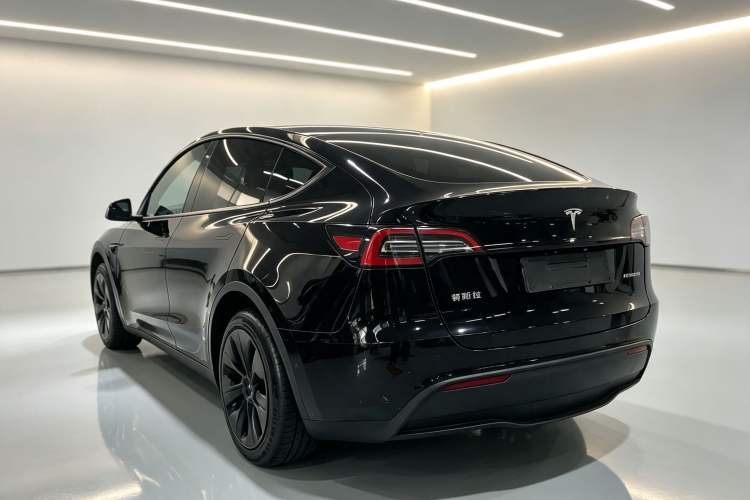 Used Tesla Model Y 2022 Revised Version Long-Range All-Wheel Drive Rear Left 45 Deg