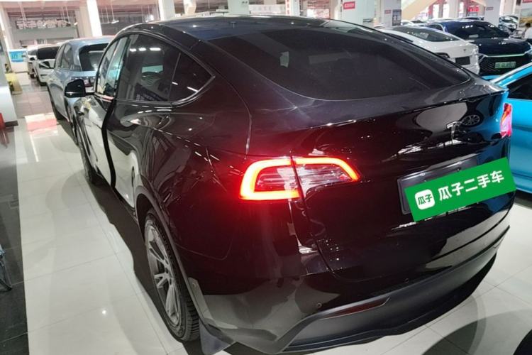 Used Tesla Model Y 2022 Revised Version Long-Range All-Wheel Drive Rear Left 45 Deg