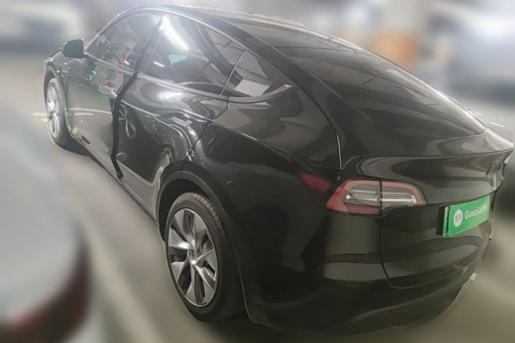Used Tesla Model Y 2022 Rear-Wheel-Drive Version Rear Left 45 Deg