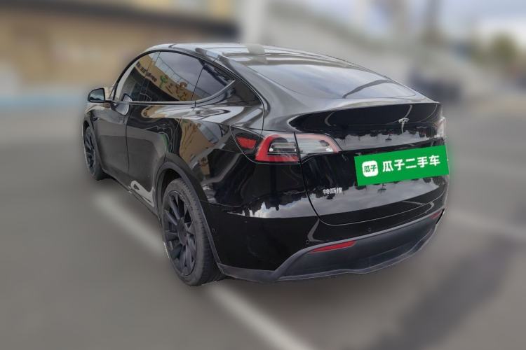 Used Tesla Model Y 2022 Rear-Wheel-Drive Version Rear Left 45 Deg
