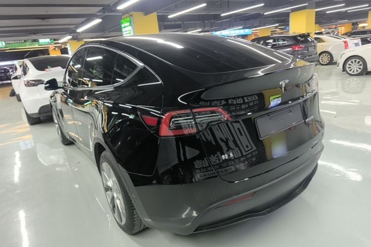 Used Tesla Model Y 2022 Rear-Wheel-Drive Version Rear Left 45 Deg