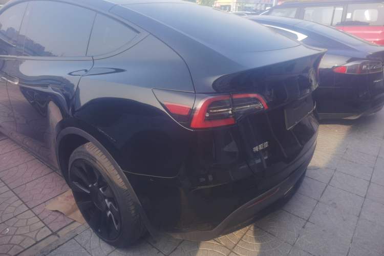 Used Tesla Model Y 2022 Revised Version Rear-Wheel Drive Rear Left 45 Deg