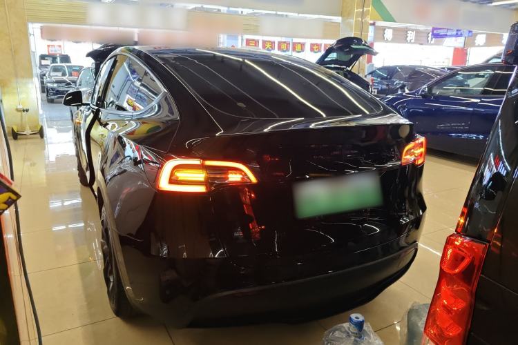 Used Tesla Model Y 2022 Revised Version Rear-Wheel Drive Rear Left 45 Deg