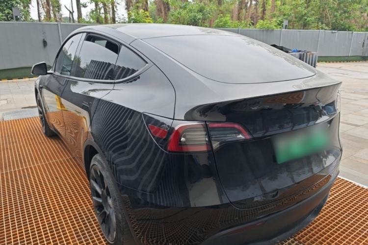 Used Tesla Model Y 2022 Revised Version Rear-Wheel Drive Rear Left 45 Deg