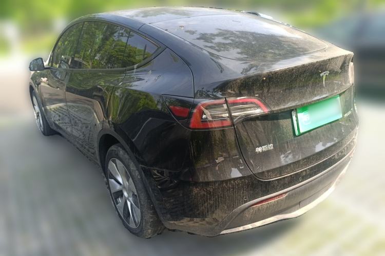 Used Tesla Model Y 2022 Revised Version Long-Range All-Wheel Drive Rear Left 45 Deg