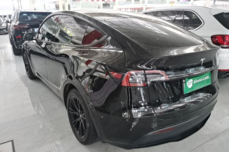 Used Tesla Model Y 2022 Revised Version Rear-Wheel Drive Rear Left 45 Deg