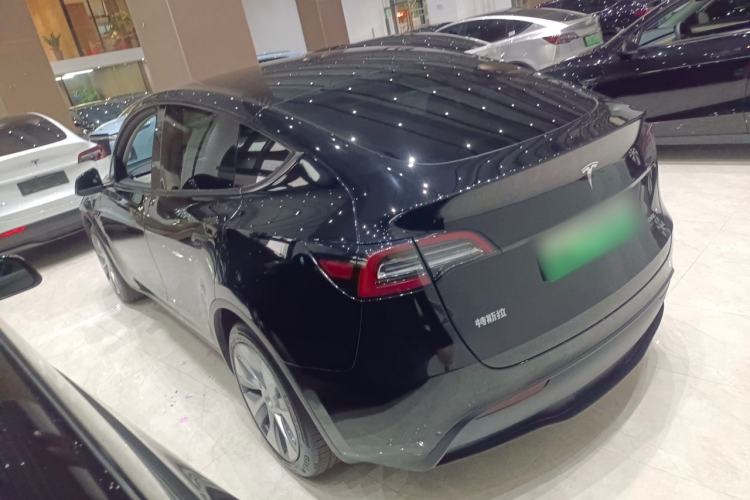 Used Tesla Model Y 2022 Revised Version Rear-Wheel Drive Rear Left 45 Deg