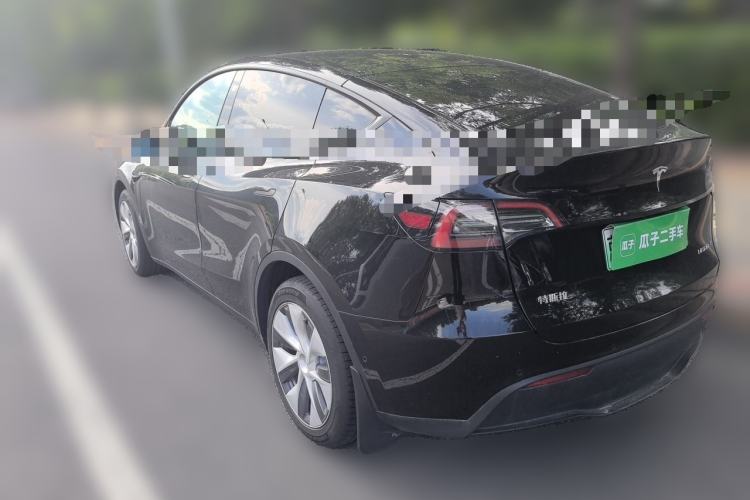 Used Tesla Model Y 2022 Long-Range All-Wheel-Drive Version Rear Left 45 Deg