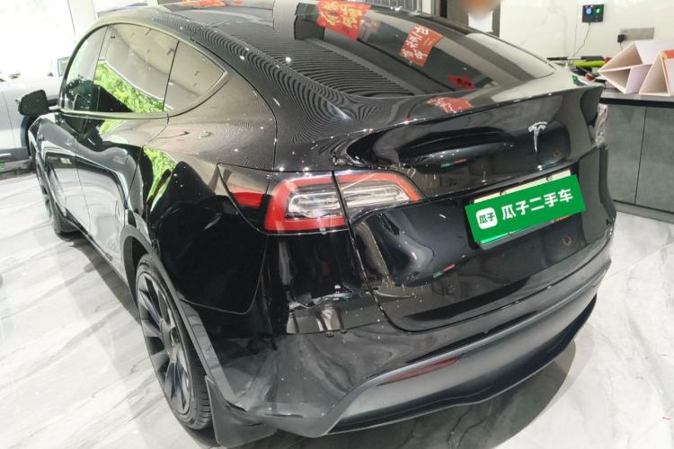 Used Tesla Model Y 2022 Rear-Wheel-Drive Version Rear Left 45 Deg