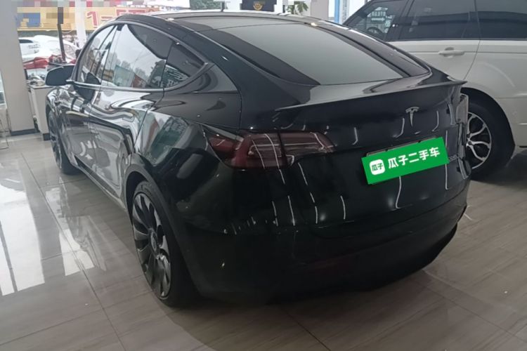 Used Tesla Model Y 2022 Performance High-Performance All-Wheel-Drive Version Rear Left 45 Deg
