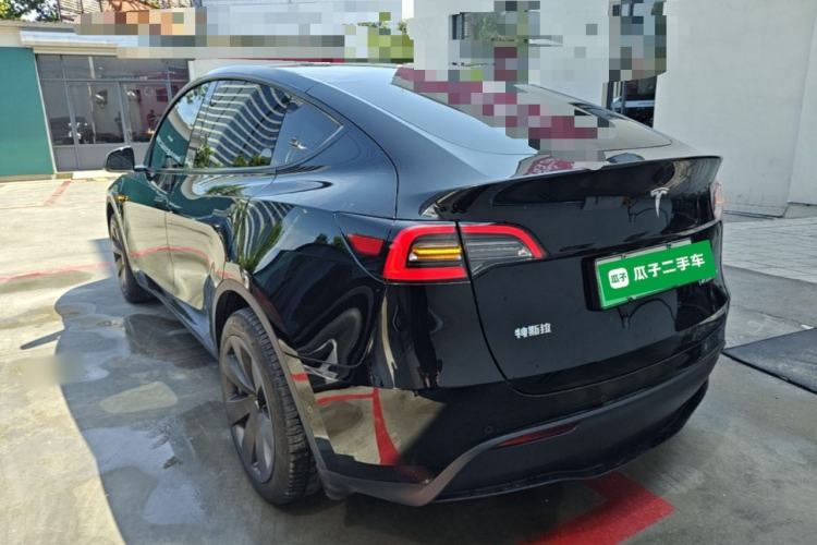 Used Tesla Model Y 2022 Revised Version Rear-Wheel Drive Rear Left 45 Deg