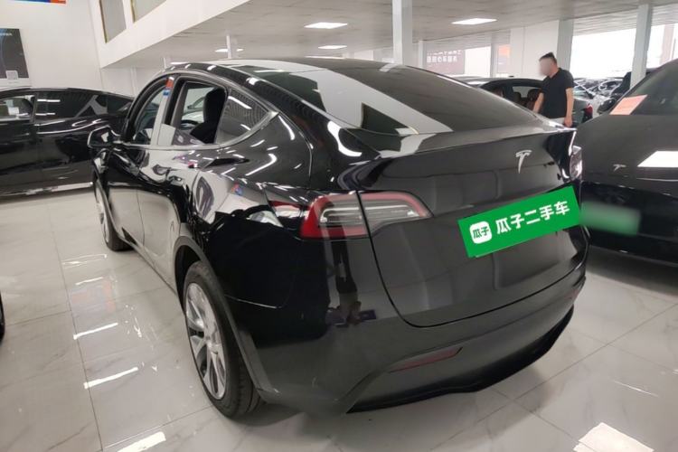 Used Tesla Model Y 2022 Revised Version Long-Range All-Wheel Drive Rear Left 45 Deg