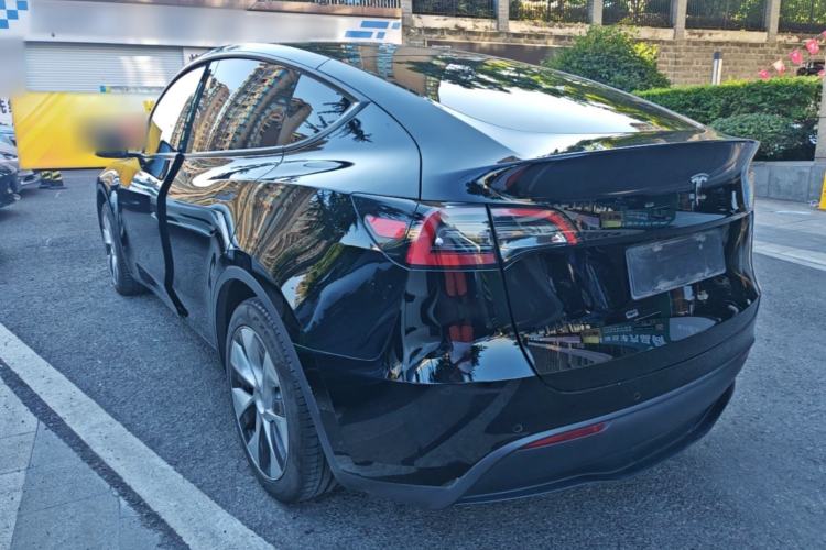 Used Tesla Model Y 2022 Revised Version Rear-Wheel Drive Rear Left 45 Deg