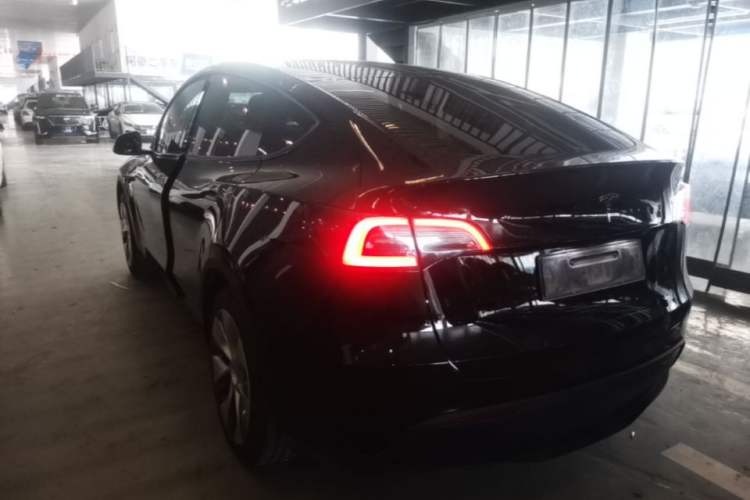 Used Tesla Model Y 2022 Revised Version Rear-Wheel Drive Rear Left 45 Deg
