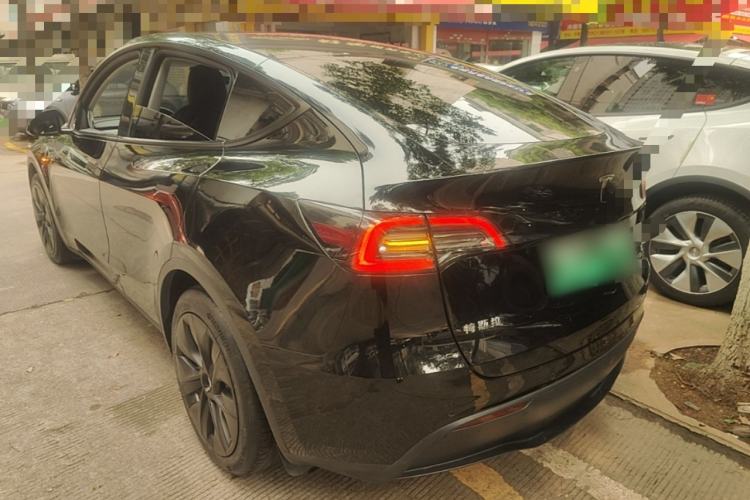 Used Tesla Model Y 2022 Rear-Wheel-Drive Version Rear Left 45 Deg