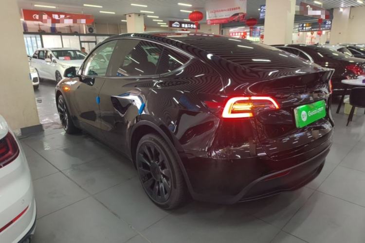 Used Tesla Model Y 2022 Revised Version Long-Range All-Wheel Drive Rear Left 45 Deg