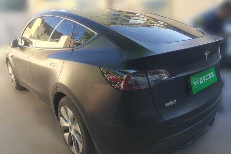 Used Tesla Model Y 2022 Revised Version Rear-Wheel Drive Rear Left 45 Deg
