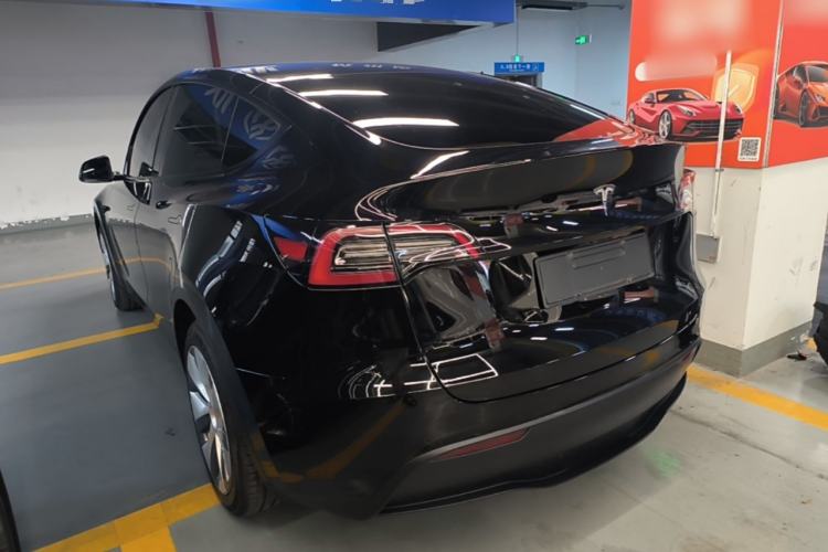 Used Tesla Model Y 2022 Revised Version Rear-Wheel Drive Rear Left 45 Deg