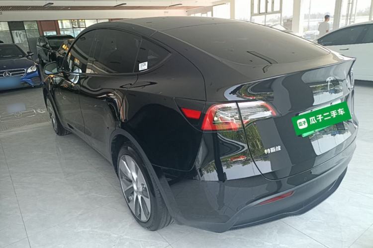 Used Tesla Model Y 2022 Revised Version Rear-Wheel Drive Rear Left 45 Deg