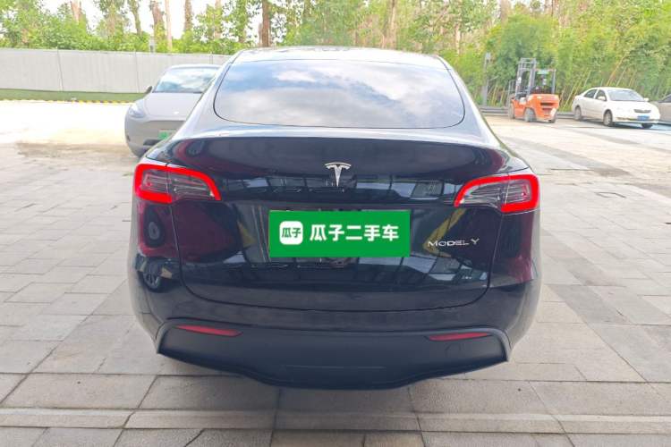 Used Tesla Model Y 2022 Revised Version Long-Range All-Wheel Drive Rear