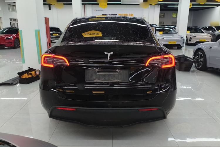 Used Tesla Model Y 2022 Revised Version Long-Range All-Wheel Drive Rear