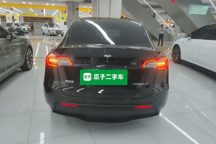 Used Tesla Model Y 2022 Revised Version Long-Range All-Wheel Drive Rear