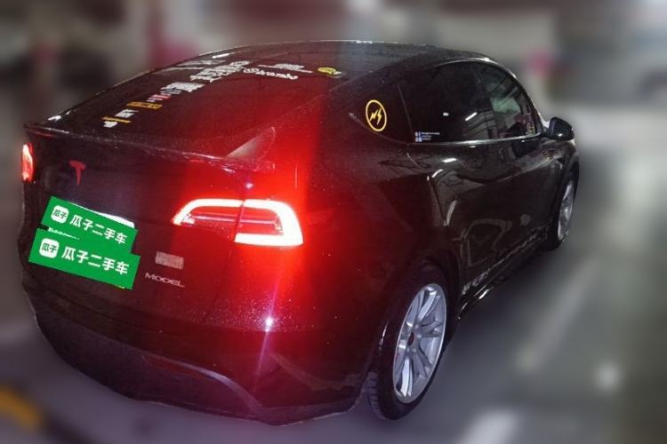 Used Tesla Model Y 2022 Revised Version Rear-Wheel Drive Rear Right 45 Deg