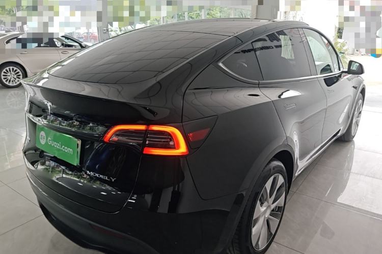 Used Tesla Model Y 2022 Revised Version Rear-Wheel Drive Rear Right 45 Deg