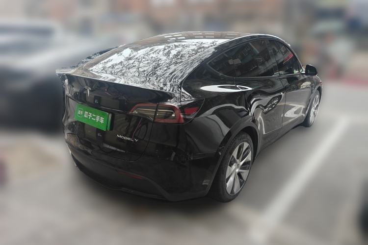 Used Tesla Model Y 2022 Rear-Wheel-Drive Version Rear Right 45 Deg