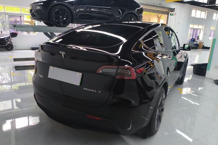 Used Tesla Model Y 2022 Revised Version Rear-Wheel Drive Rear Right 45 Deg