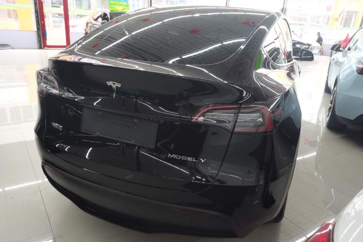 Used Tesla Model Y 2022 Revised Version Rear-Wheel Drive Rear Right 45 Deg