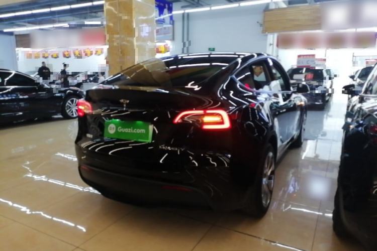 Used Tesla Model Y 2022 Revised Version Rear-Wheel Drive Rear Right 45 Deg