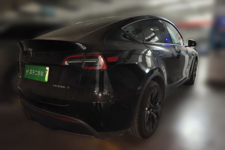 Used Tesla Model Y 2022 Rear-Wheel-Drive Version Rear Right 45 Deg