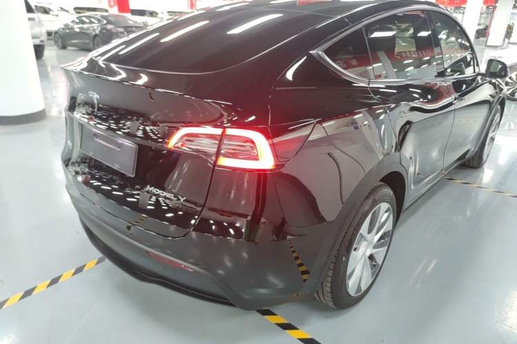 Used Tesla Model Y 2022 Revised Version Rear-Wheel Drive Rear Right 45 Deg