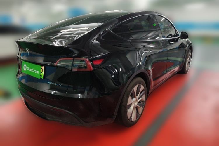 Used Tesla Model Y 2022 Revised Version Rear-Wheel Drive Rear Right 45 Deg