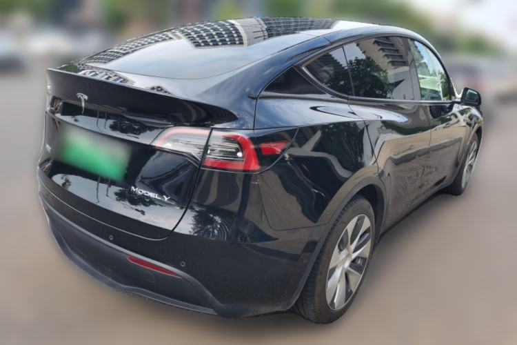 Used Tesla Model Y 2022 Revised Version Rear-Wheel Drive Rear Right 45 Deg