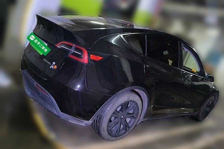 Used Tesla Model Y 2022 Revised Version Rear-Wheel Drive Rear Right 45 Deg