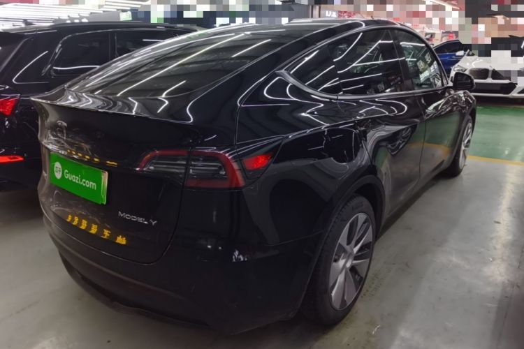 Used Tesla Model Y 2022 Revised Version Rear-Wheel Drive Rear Right 45 Deg